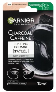 Mască de ochi Garnier Skin Naturals cu cărbune activat 5 g