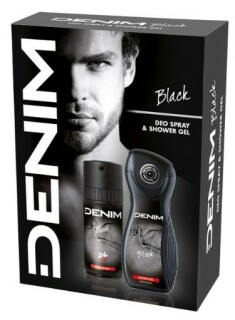 Denim Black SET - shower gel 250 ml + deodorant 150 ml