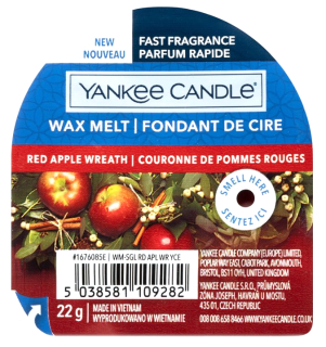 Yankee Candle Red Apple Wreath ceară parfumată 22 g