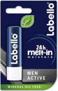 Balsam de buze Labello Active Care pentru bărbați 4,8 g