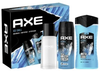 Axe Ice Chill Men Gift Set ( Deodorant spray 150 ml + Shower Gel 250 ml + Aftershave 100 ml )