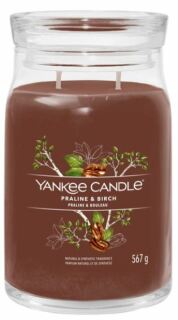 Yankee Candle Signature Praline & Birch Scented Candle With 2 Wicks 567 g