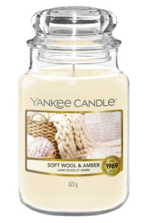 Yankee Candle Classic Soft Wool & Amber 623 g