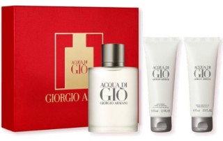 Giorgio Armani Acqua Di Gio Pour Homme SET IV. Eau de Toilette 100 ml + shower gel 75 ml + after shave balm 75 ml