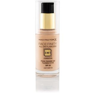 Max Factor Facefinity All day Flawless 3 in 1 Foundation Light Ivory 40 30 ml