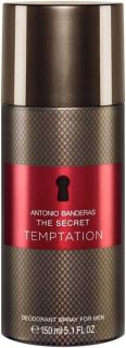 Antonio Banderas The Secret Temptation Deodorant Spray 150 ml