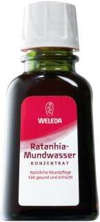 Weleda Ratanhia Mouth Wash concentrat pentru apă de gură 50 ml