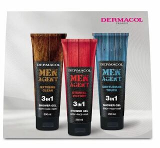 DERMACOL Men Agent Mix Shower Gel Set 750 ml