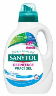 Sanytol Gel de spălare dezinfectant cu aromă proaspătă 34 PD - 1,7 l