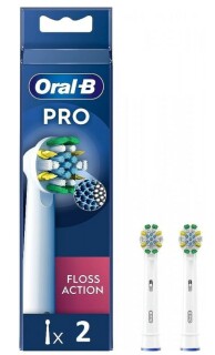 Periuță de dinți electrică de înlocuire Oral B Floss Action, pachet de 2 bucăți
