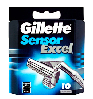 Gillette Sensor Excel 10 lame de rezervă