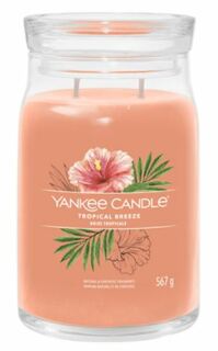 Yankee Candle Signature Tropical Breeze Scented Candle With 2 Wicks 567 g