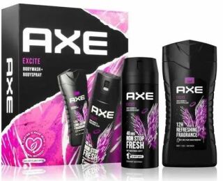 Set cadou Axe Excite pentru bărbați ( Gel de duș 250 ml + Deodorant 150 ml )