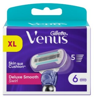 Gillette Venus Swirl capete de înlocuire pentru aparate de ras 6 buc.