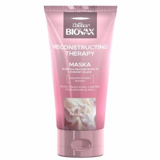 Biovax Glamour Glamour Mască de păr pentru terapie de reconstrucție 150 ml