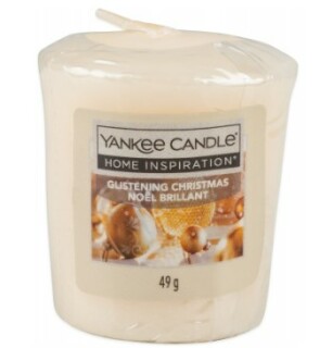 Yankee Candle Glistening Christmas Votive Candle 49 g
