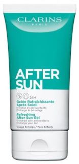 Clarins Sun After Sun Gel Face & Body Gel revigorant dupa soare pentru fata si corp 150 ml
