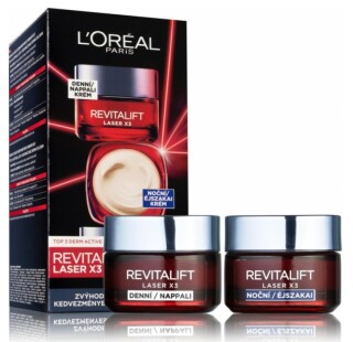 L'Oréal Paris Revitalift Laser X3 cremă de zi și de noapte 50 ml