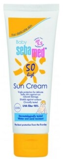 SebaMed Baby Sun Care Multi Protect protecție solară pentru copii SPF50+ 75 ml