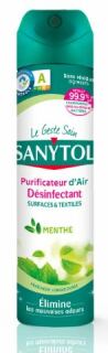 Sanytol Menthol odorizant dezinfectant pentru suprafete si textile 300 ml