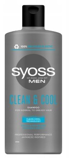Syoss Clean&Cool Men shampoo 500 ml