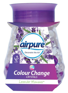 Airpure Colour Change Lavender Moments cristale strălucitoare parfumate 300 g