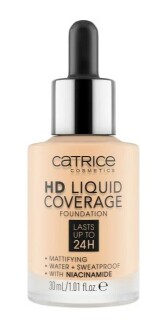 Catrice HD Liquid Coverage Foundation make-up 24 30 ml