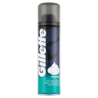 Gillette Sensitive spuma de ras pentru barbati 200 ml