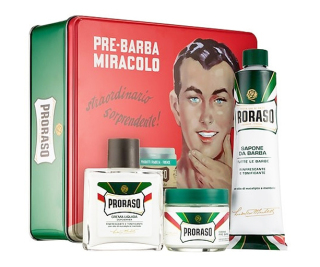 Proraso Classic - pre-shaving cream 100 ml + crema de ras 150 ml+ balsam de ras 100 ml