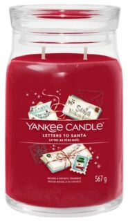 Yankee Candle Signature Letters to Santa Scented Candle With 2 Wicks 567 g