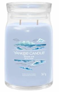 Yankee Candle Signature Ocean Air Scented Candle With 2 Wicks 567 g