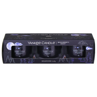 Yankee Candle set de lumânări votive Midsummer´s Nights 3x 37 g