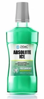 Zidac Absolute Ice Freshmint Mouthwash 500 ml