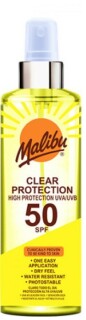 Malibu Clear All Day Protection SPF50 Spray de protecție solară 250 ml