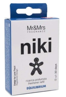 Mr & Mrs Fragrance Niki Equilibrium - parfum pentru masina rezervă
