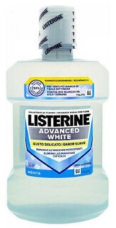 Listerine Advanced White Mild Zero Apa de gură 1000 ml