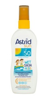 Astrid Sun Loțiune de bronzare cu spray transparent pentru copii SPF50 150 ml