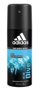 Adidas Ice Dive deospray Men 150 ml