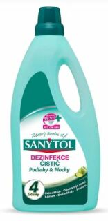 Sanytol detergent dezinfectant pentru pardoseli cu parfum de var, 4 efecte 1 l