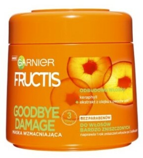 Garnier New Fructis Goodbye Damage mască pentru păr foarte deteriorat 300 ml