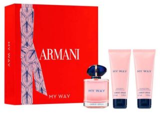 Giorgio Armani My Way Women SET - Eau de Parfum 90 ml + body lotion 75 ml + shower gel 75 ml