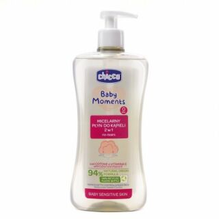 Chicco Baby Moments Baby Moments Micellar Bath Milk 2in1 0m+ 500ml