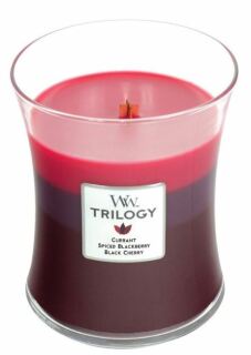 WOODWICK Trilogy Sun Ripened Berries Scented Candle 275 g