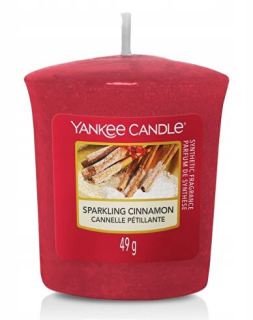 Yankee Candle lumânare votivă Sparkling Cinnamon 49 g