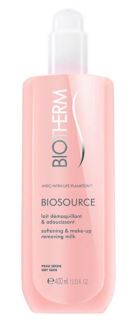 Biotherm Biosource Softening & Make Up Removing Milk For Dry Skin 400 ml