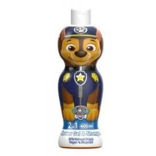 Paw Patrol Chase Shower gel and shampoo 2 in 1 for children 400 ml