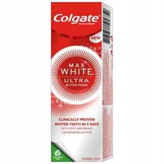 Colgate Max White Ultra Active Foam pasta de dinti pentru albire 50 ml