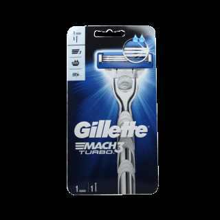 Gillette Mach3 Turbo aparat de ras + cap de schimb