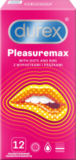 Durex Pleasuremax prezervative din latex cu zimturi