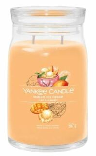 Yankee Candle Signature Mango Ice Cream Scented Candle With 2 Wicks 567 g